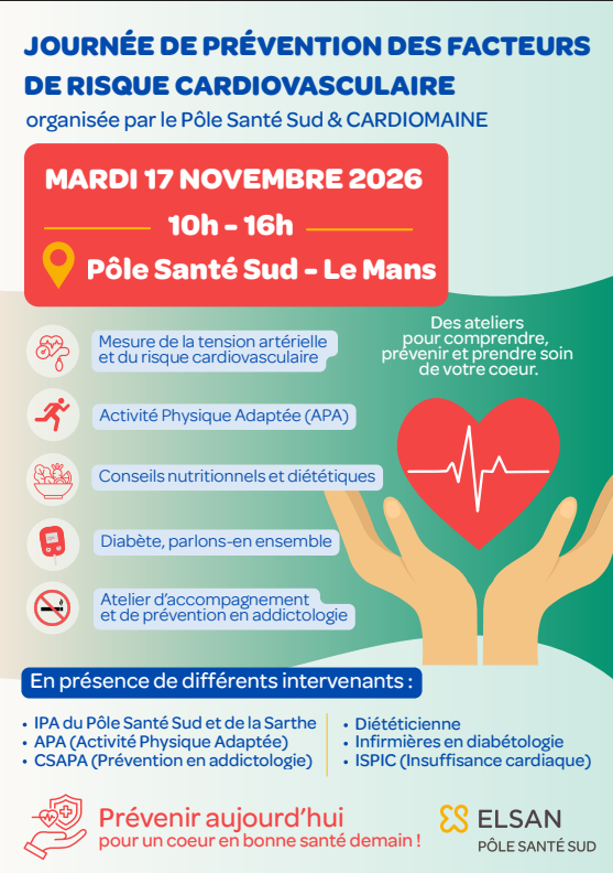 2026 journée prévention des facteurs de risques cardiovasculaire