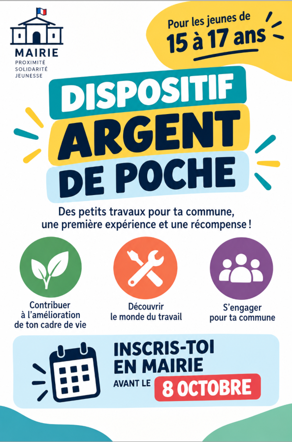 affiche argent de poche
