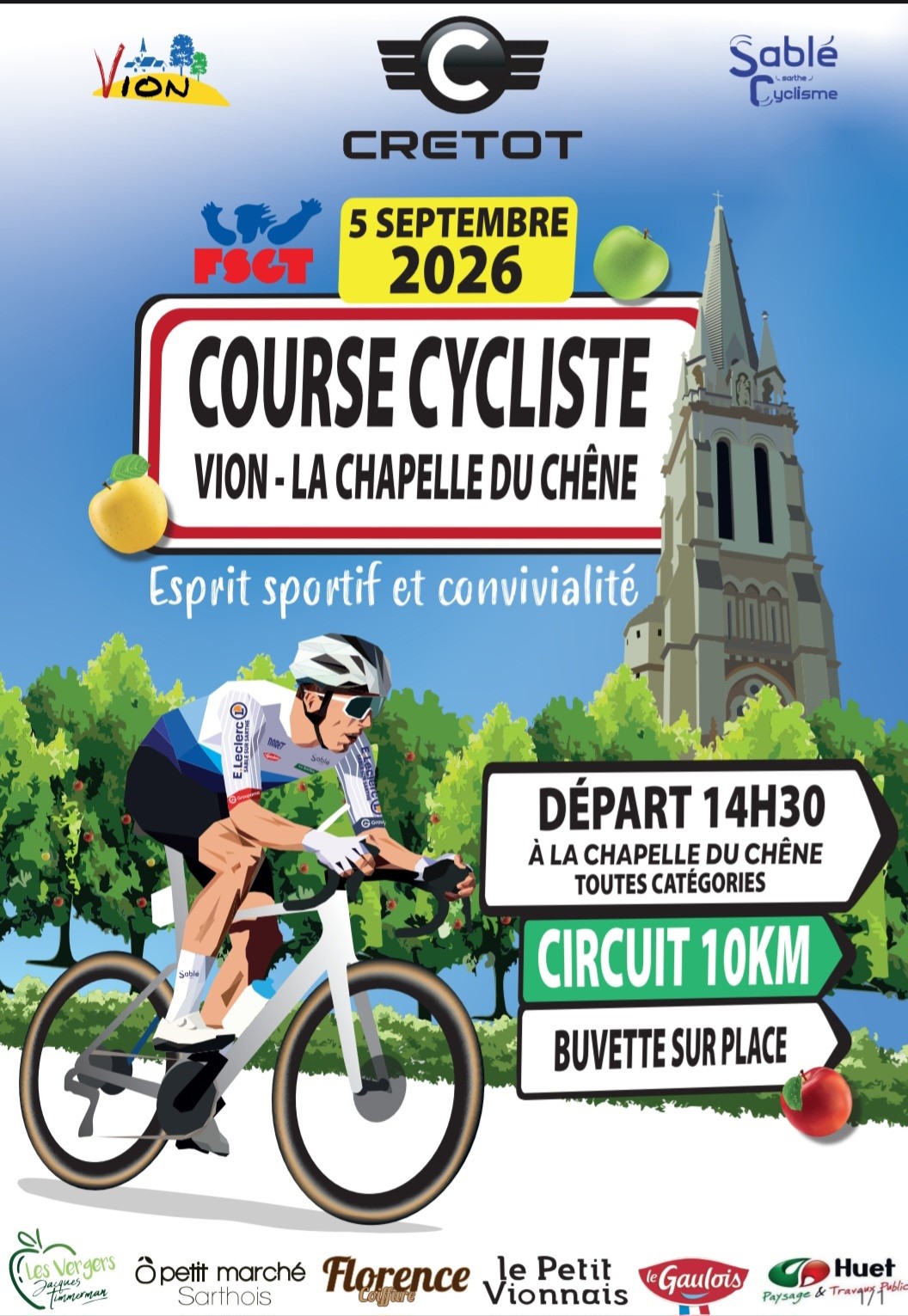 course cycliste