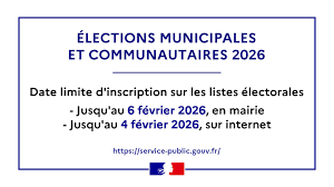 date limite inscription liste électorale